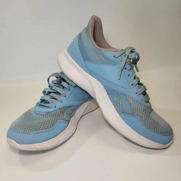 Reebok Womens Light Blue Athletic Shoes, size 7.5 - Picture 1 of 9